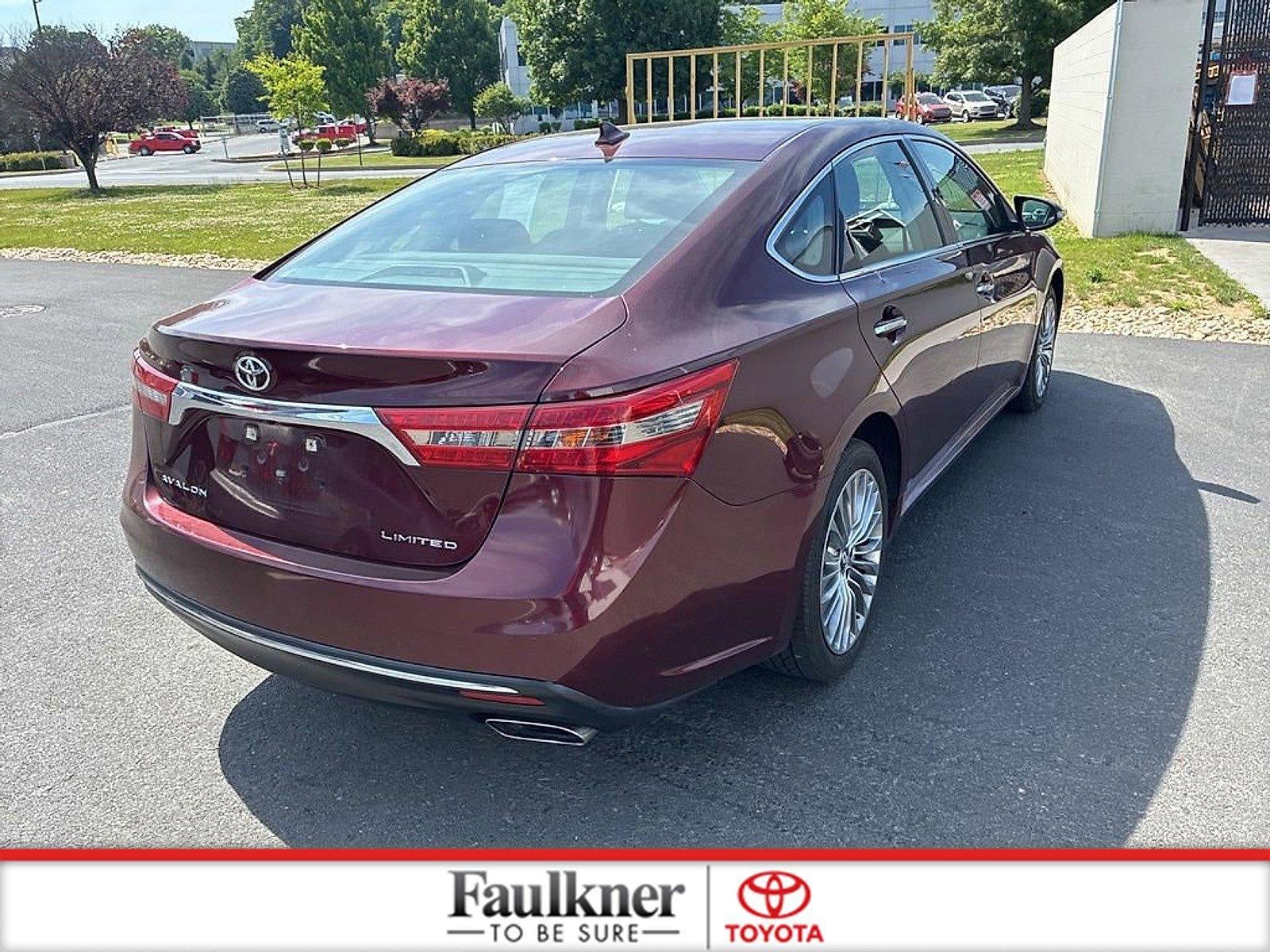 2016 Toyota Avalon 4dr Sdn XLE (Natl)