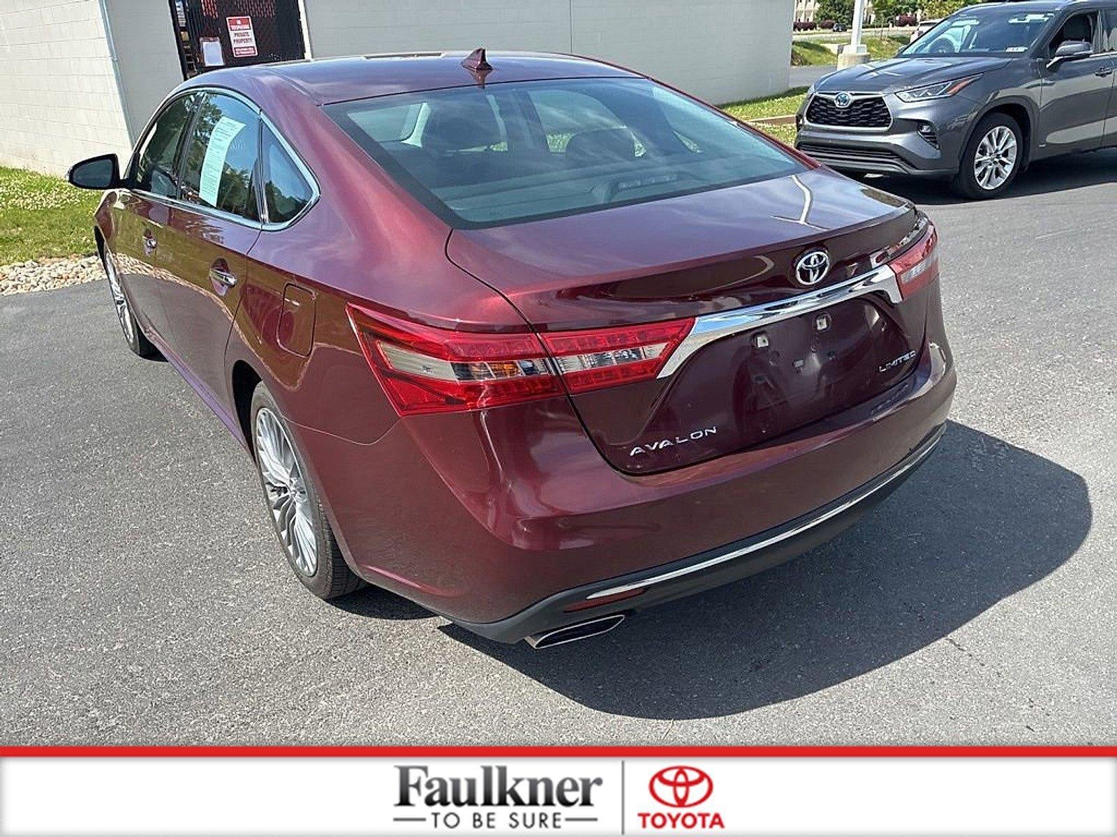 2016 Toyota Avalon 4dr Sdn XLE (Natl)