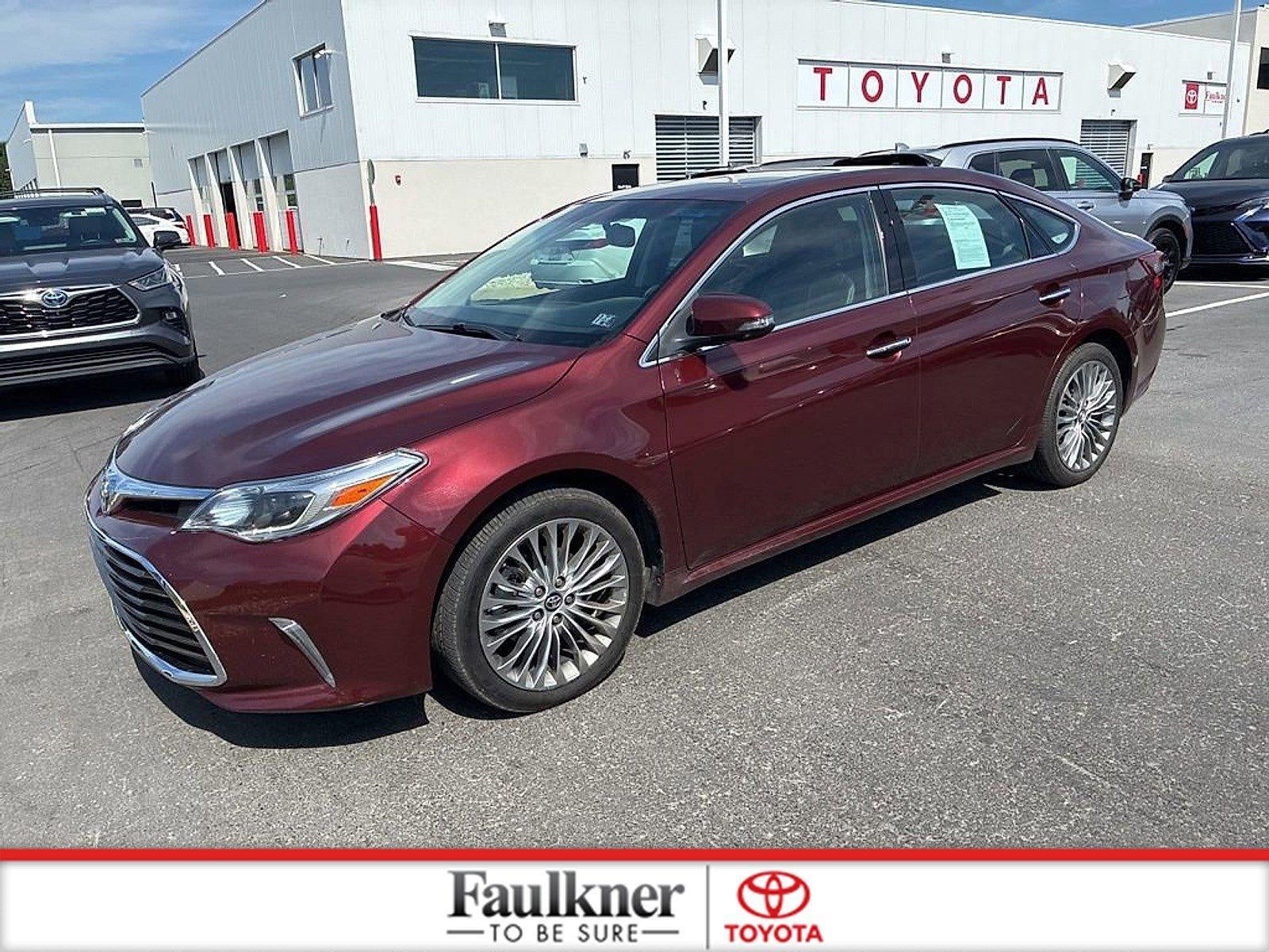 2016 Toyota Avalon 4dr Sdn XLE (Natl)