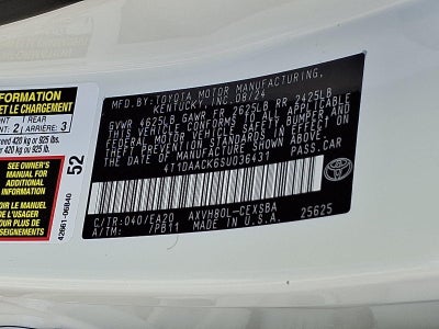 2025 Toyota Camry SE (SE)
