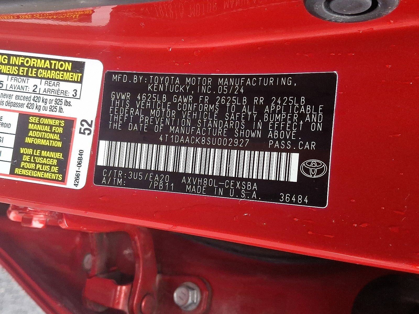 2025 Toyota Camry SE (SE)