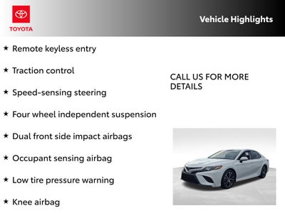 2020 Toyota Camry SE CERTIFIED