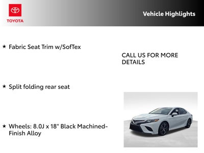 2020 Toyota Camry SE CERTIFIED