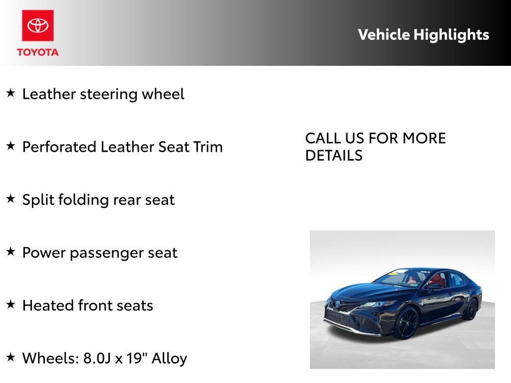 2023 Toyota Camry Hybrid XSE CERTIFIED