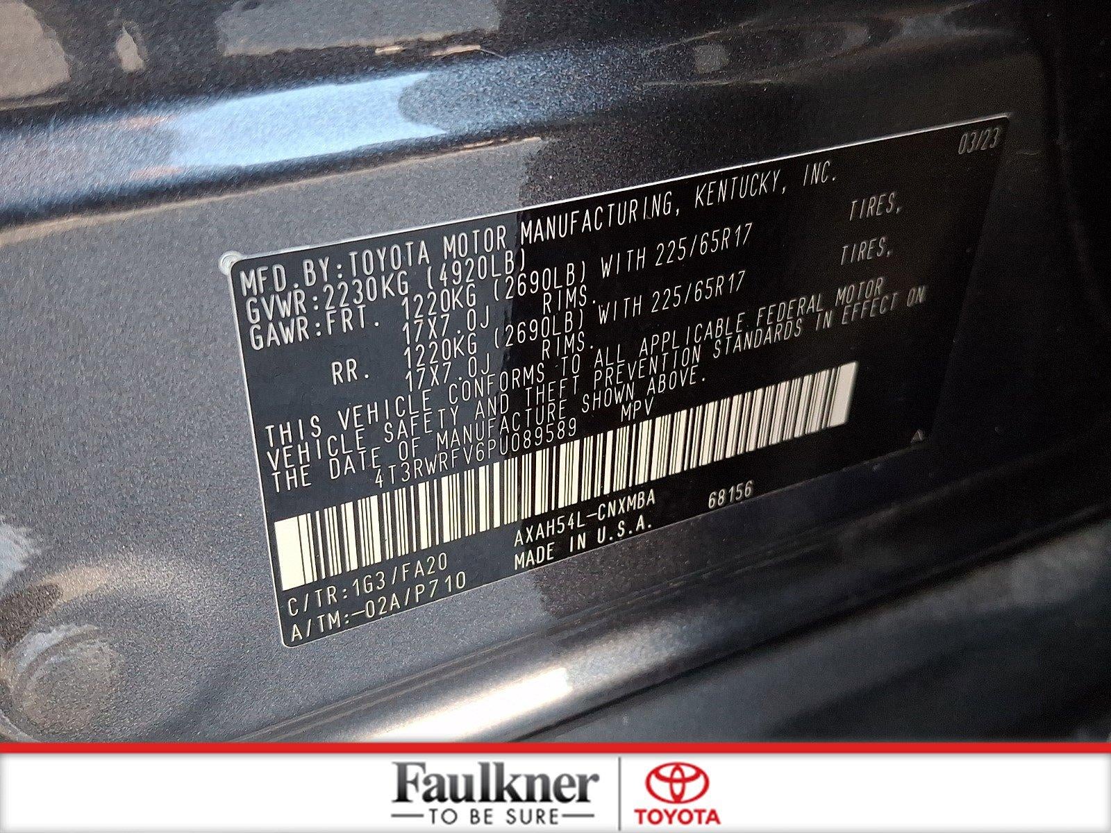 2023 Toyota RAV4 Hybrid XLE AWD (Natl)