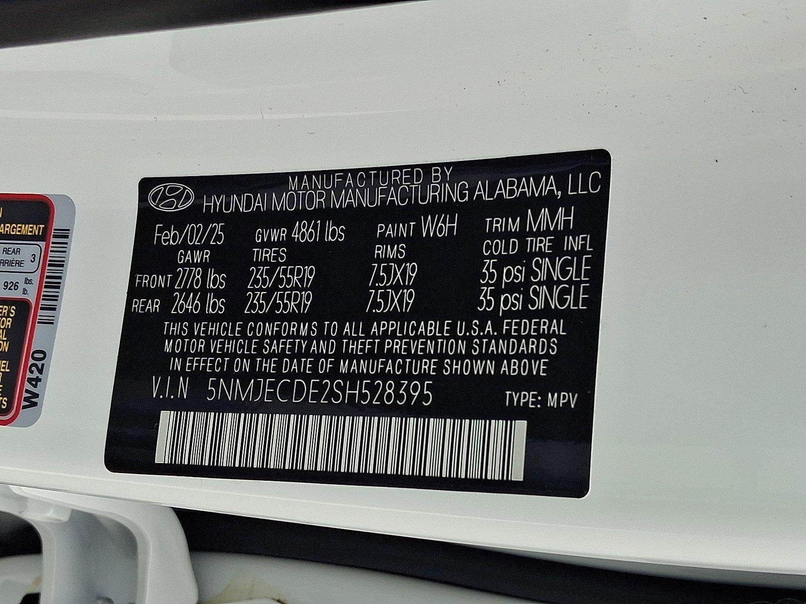 2025 Hyundai TUCSON Limited AWD