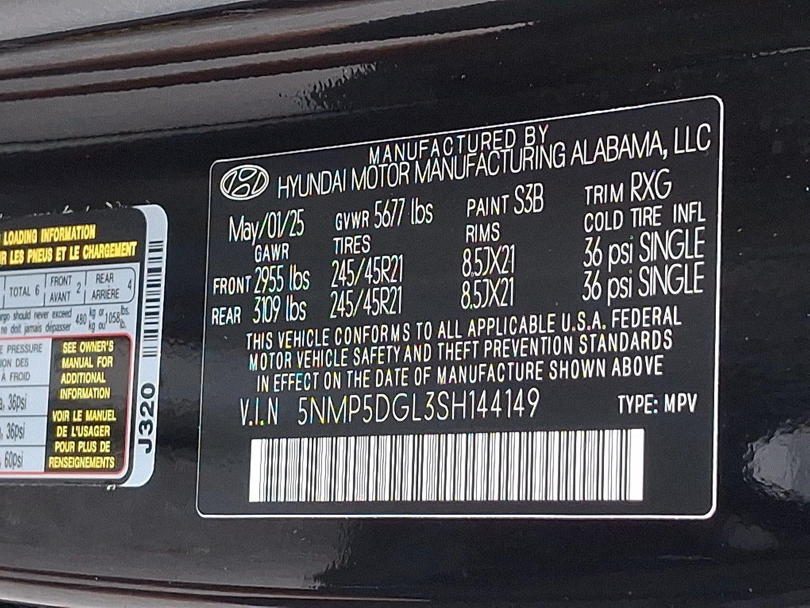 2025 Hyundai SANTA FE Calligraphy AWD