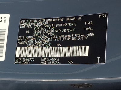 2026 Toyota Grand Highlander XLE CERTIFIED