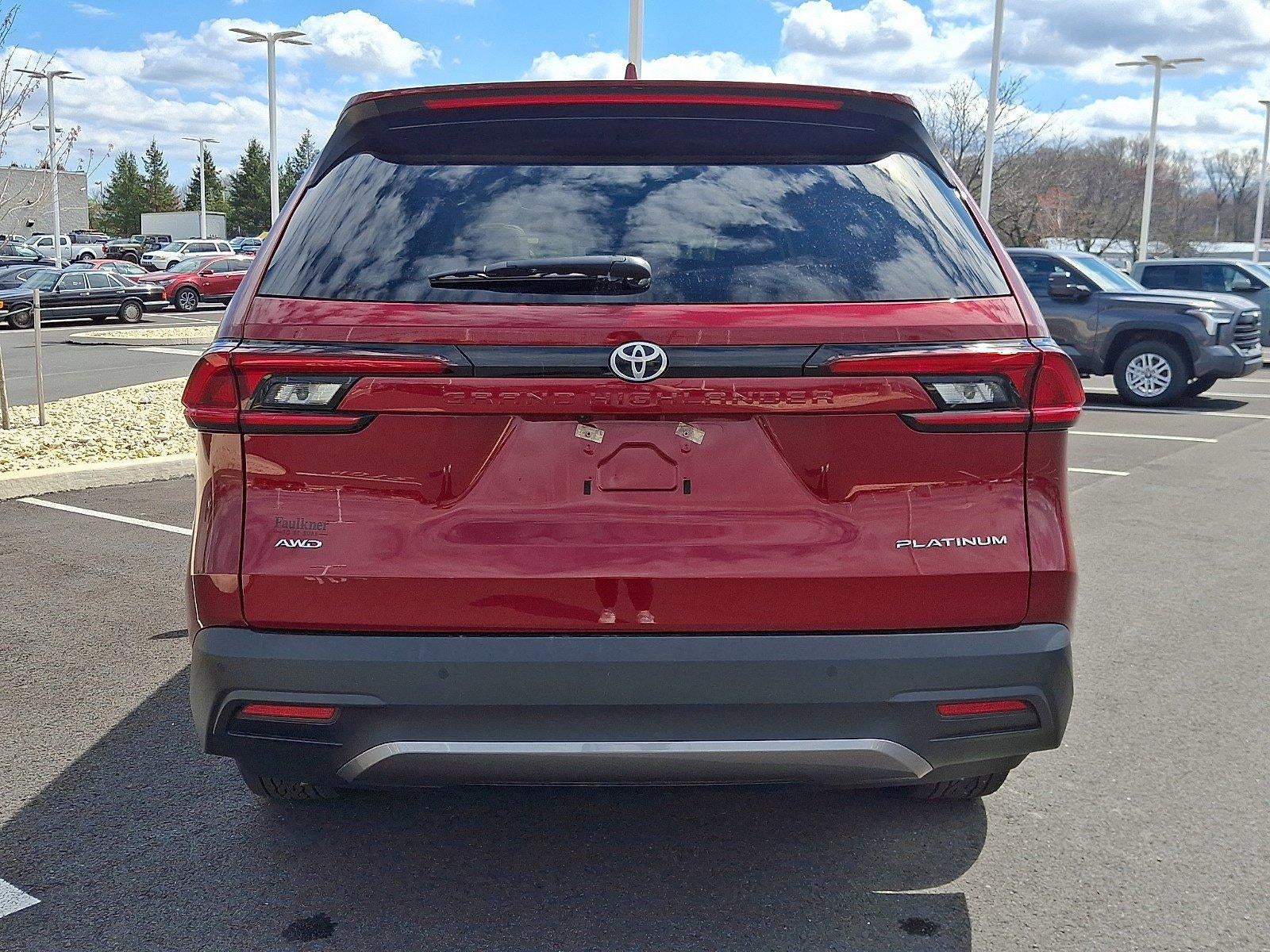 2025 Toyota Grand Highlander Platinum AWD (Natl)