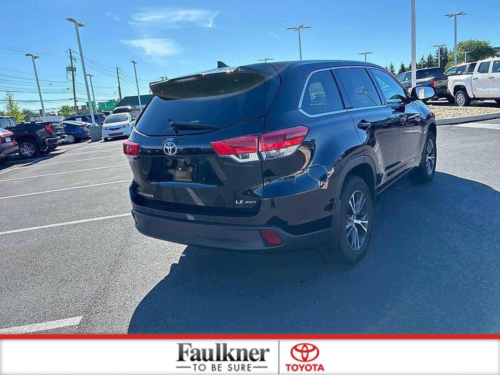 2018 Toyota Highlander LE Plus V6 AWD (SE)
