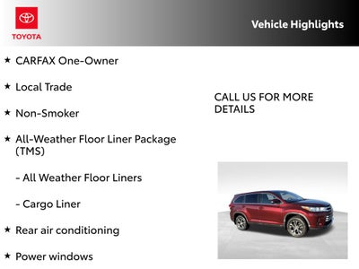 2019 Toyota Highlander LE