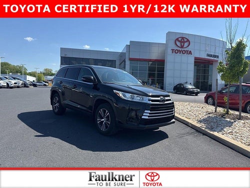 2019 Toyota Highlander LE V6 AWD (SE)
