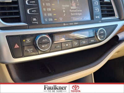 2019 Toyota Highlander Hybrid Limited V6 AWD (Natl)