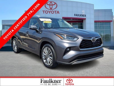 2021 Toyota Highlander Platinum AWD (Natl)