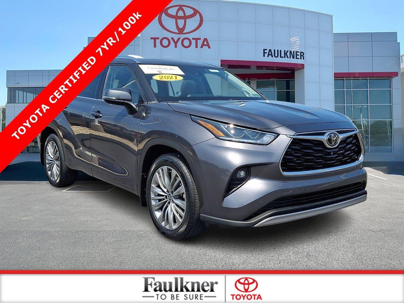 2021 Toyota Highlander Platinum AWD (Natl)