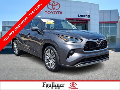 2021 Toyota Highlander Platinum AWD (Natl)
