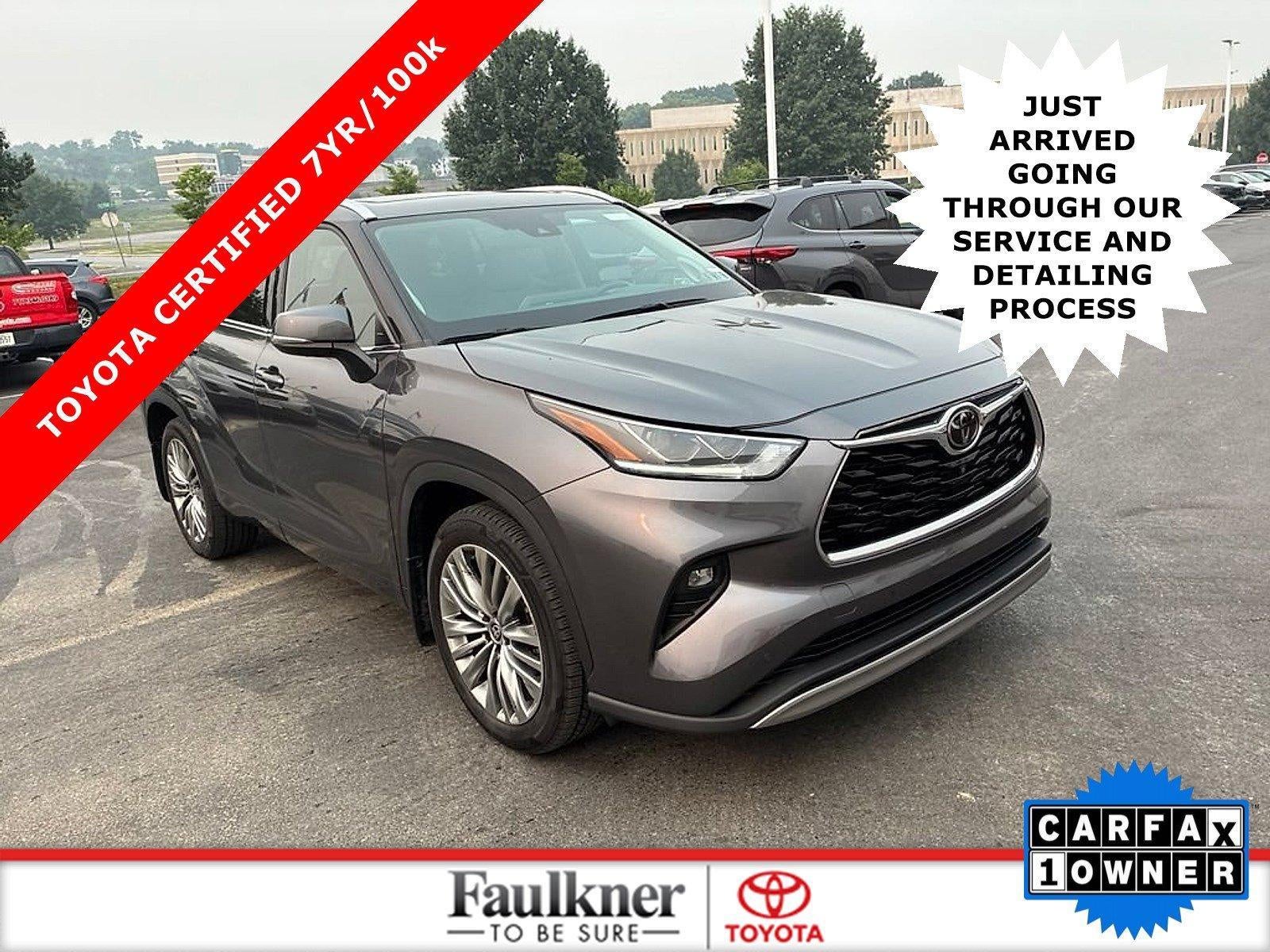 2021 Toyota Highlander Platinum AWD (Natl)