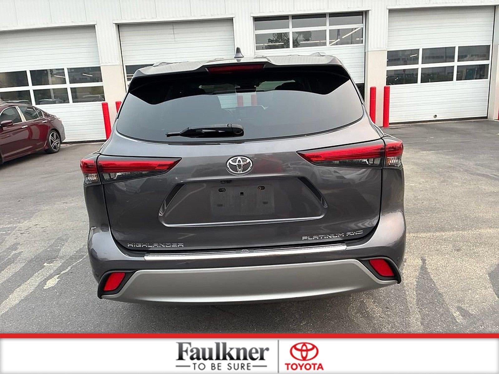 2021 Toyota Highlander Platinum AWD (Natl)