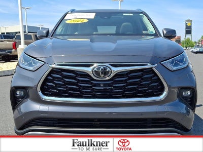 2021 Toyota Highlander Platinum AWD (Natl)