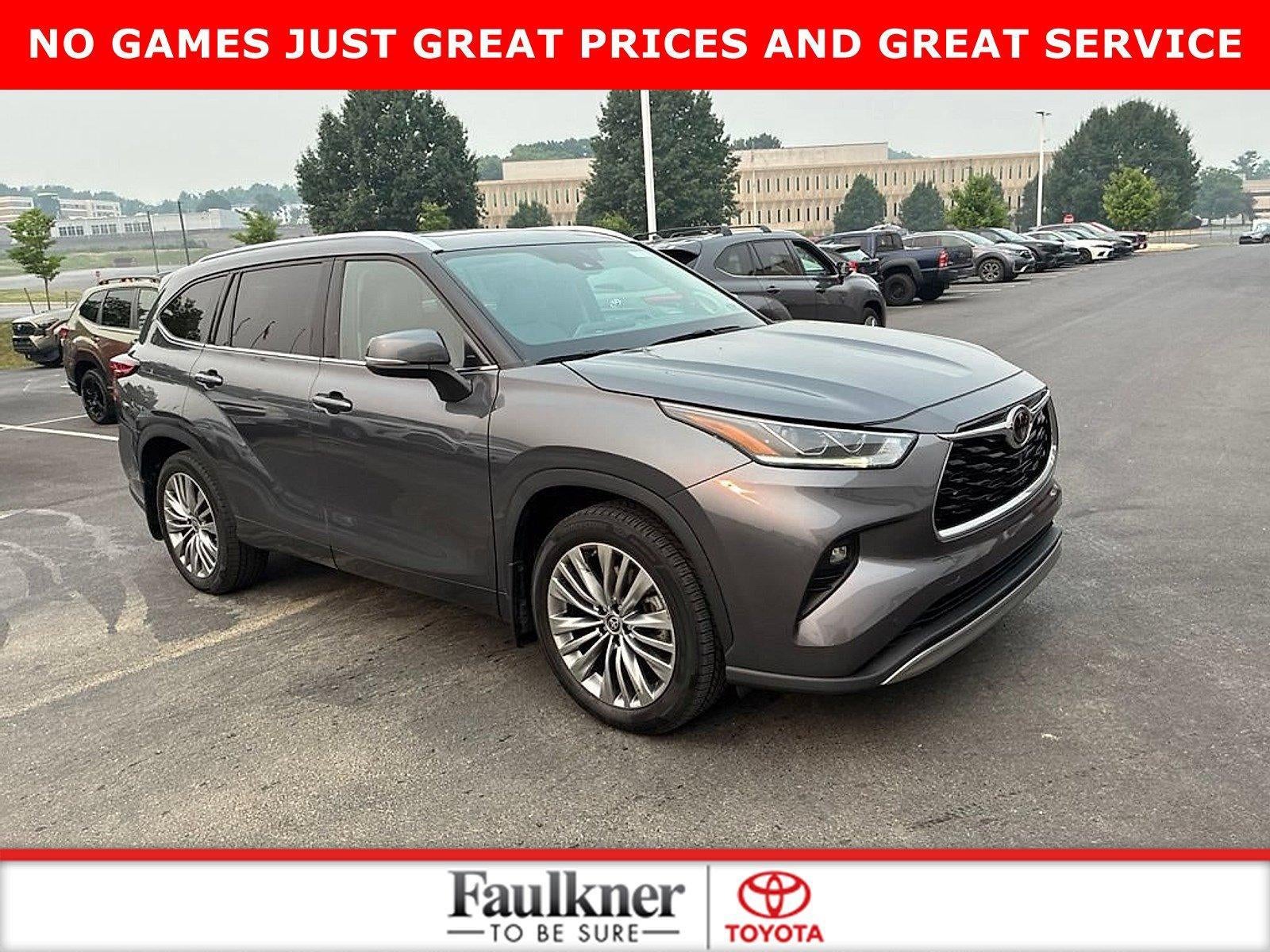 2021 Toyota Highlander Platinum AWD (Natl)