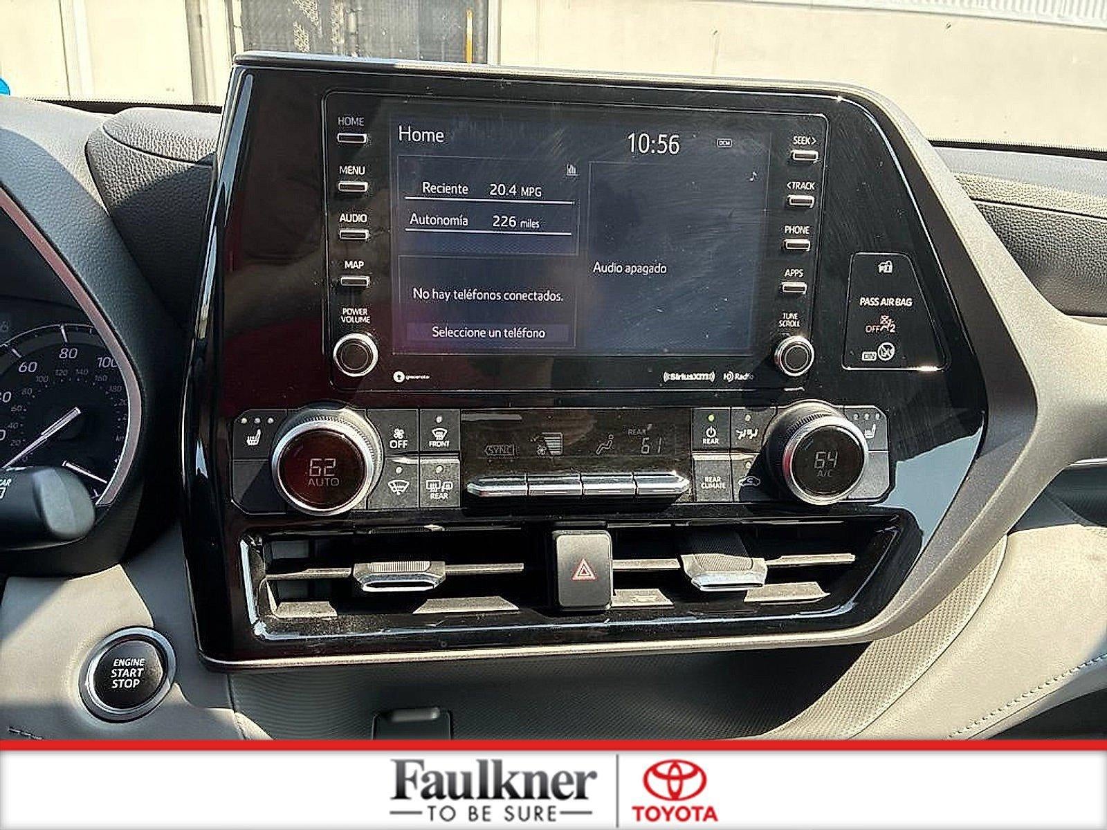 2020 Toyota Highlander XLE AWD (Natl)