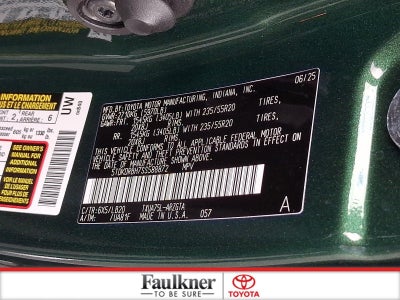 2025 Toyota Highlander Limited AWD (Natl)