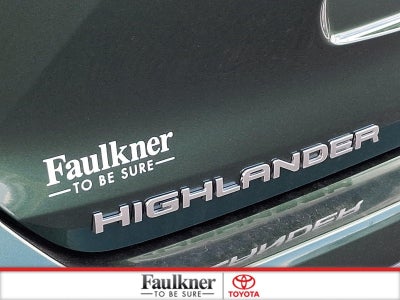 2025 Toyota Highlander Limited AWD (Natl)