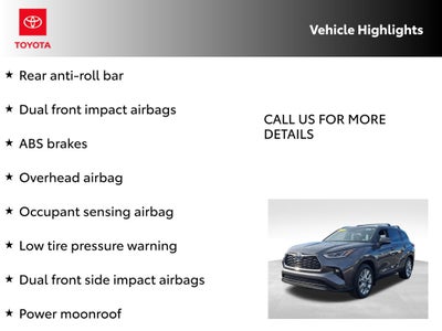 2022 Toyota Highlander Hybrid Limited CERTIFIED