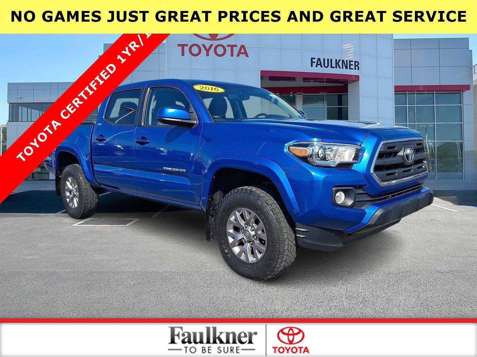 2016 Toyota Tacoma 4WD Double Cab Short Bed V6 Automatic SR5 (GS)