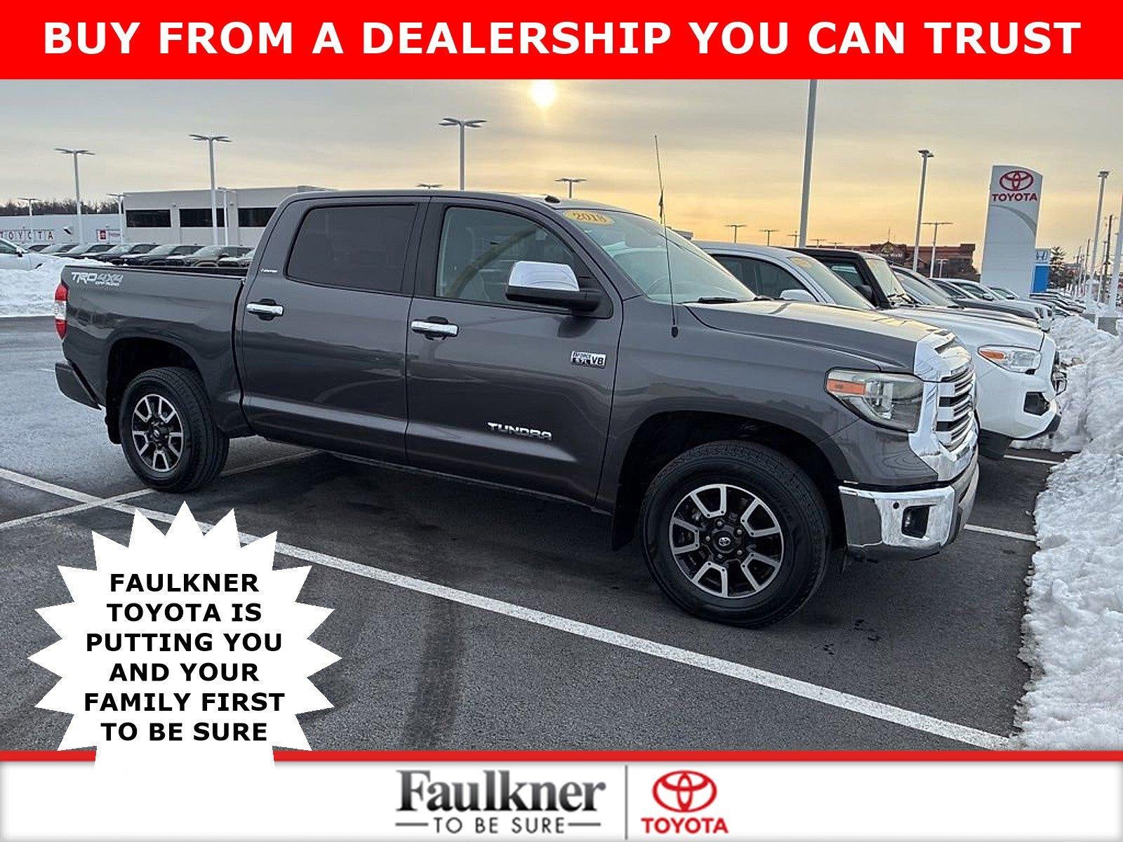 2018 Toyota Tundra 4WD 4WD Limited CrewMax 5.5' Bed 5.7L (Natl)