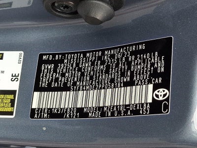 2023 Toyota Corolla LE CVT (Natl)