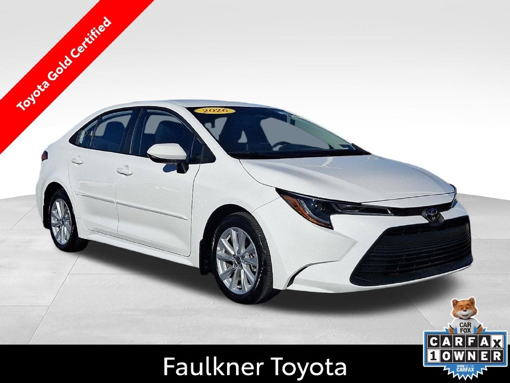 2026 Toyota Corolla LE CERTIFIED