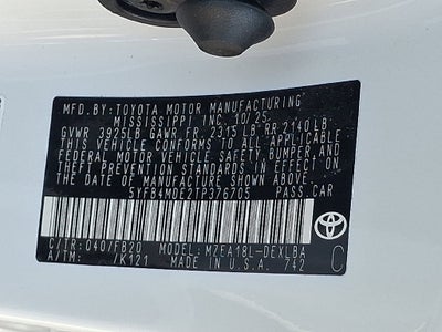 2026 Toyota Corolla LE CERTIFIED