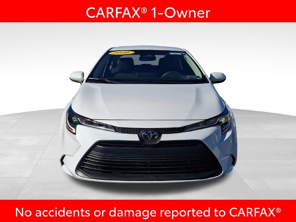 2026 Toyota Corolla LE CERTIFIED