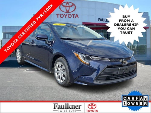 2025 Toyota Corolla LE CVT (Natl)