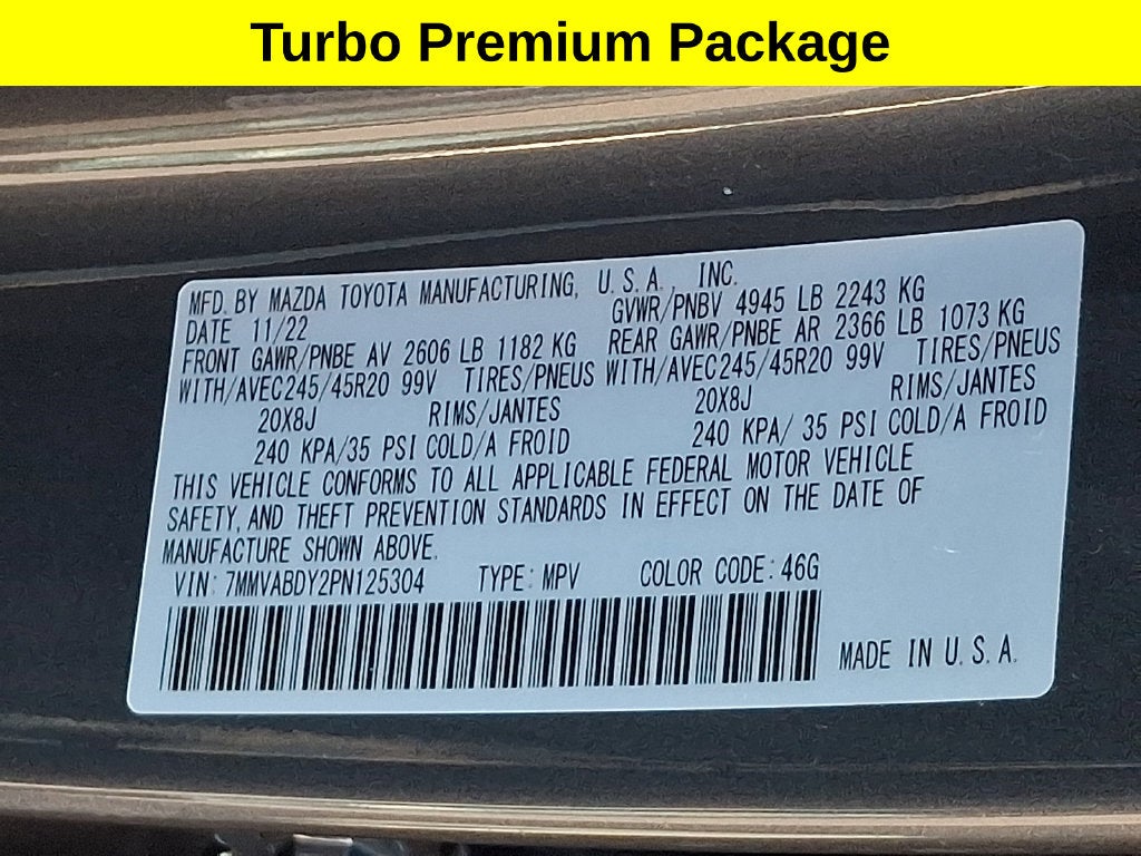 2023 Mazda Mazda CX-50 2.5 Turbo Premium Package