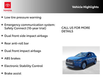 2026 Toyota Corolla Cross LE CERTIFIED