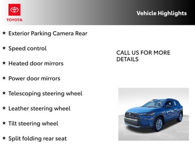 2026 Toyota Corolla Cross LE CERTIFIED