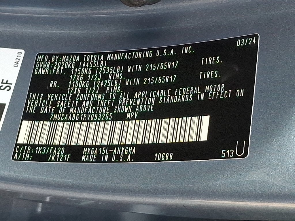 2024 Toyota Corolla Cross LE CERTIFIED