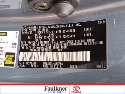 2025 Toyota Corolla Cross XLE 4WD (Natl)