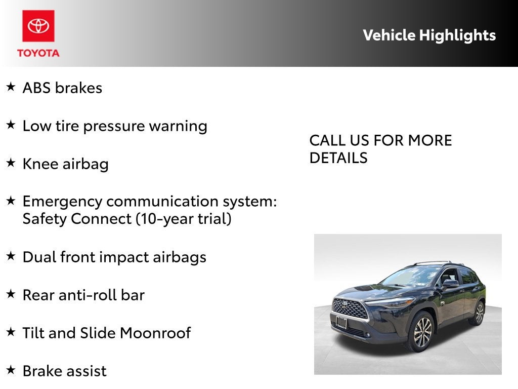 2025 Toyota Corolla Cross XLE CERTIFIED