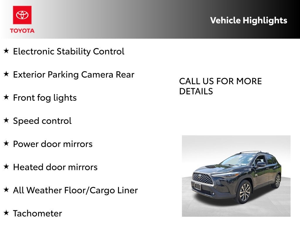 2025 Toyota Corolla Cross XLE CERTIFIED