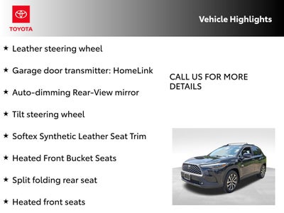 2025 Toyota Corolla Cross XLE CERTIFIED