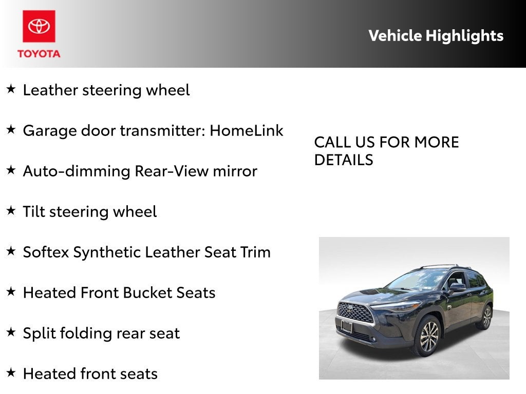 2025 Toyota Corolla Cross XLE CERTIFIED