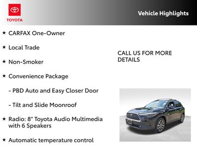2025 Toyota Corolla Cross XLE CERTIFIED