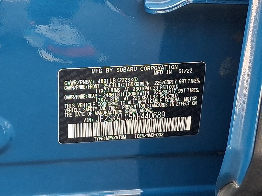 2022 Subaru Forester Wilderness