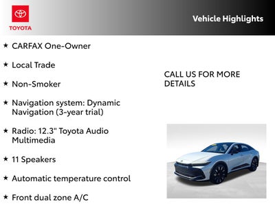 2026 Toyota Crown Platinum CERTIFIED