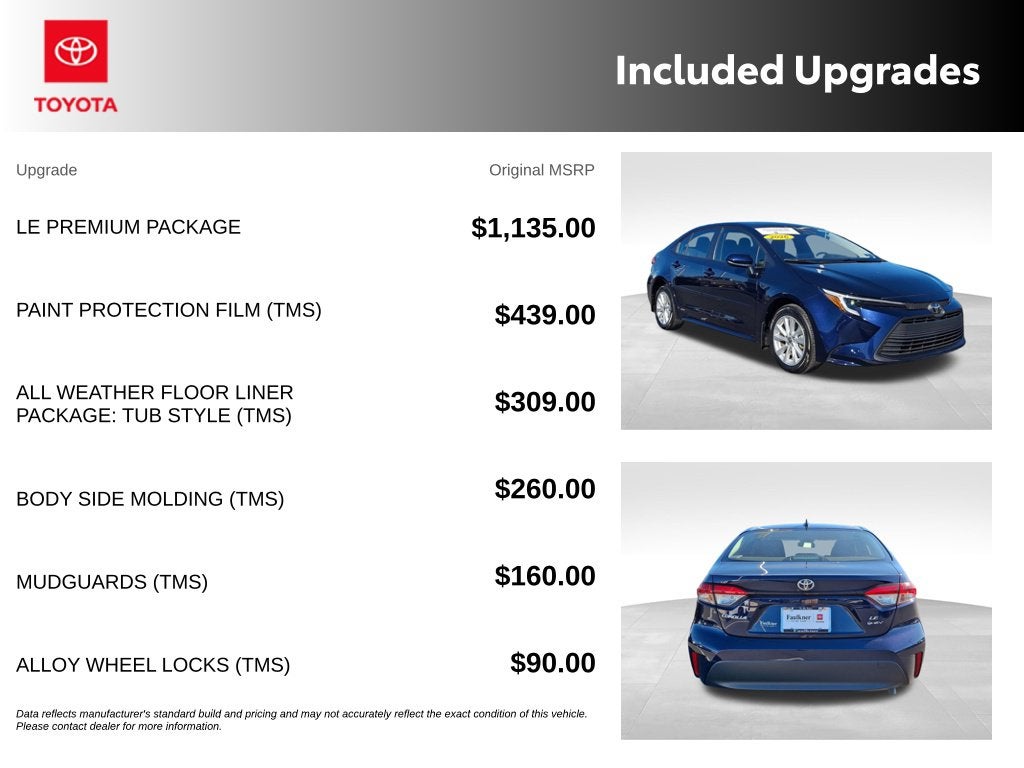 2026 Toyota Corolla Hybrid LE