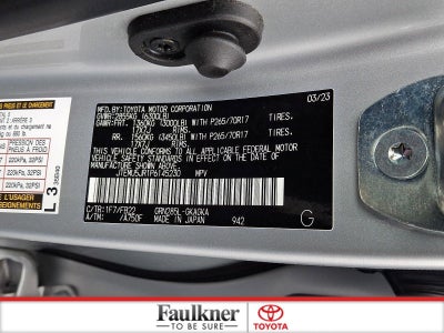 2023 Toyota 4Runner SR5 4WD (GS)