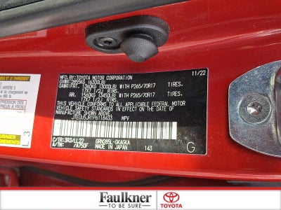 2023 Toyota 4Runner 40th Anniversary Special Edition 4WD (Natl)